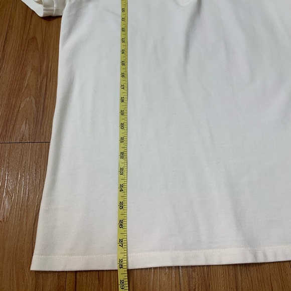Versace Collection Logo White Cotton Polo Shirt - Picture 11 of 12